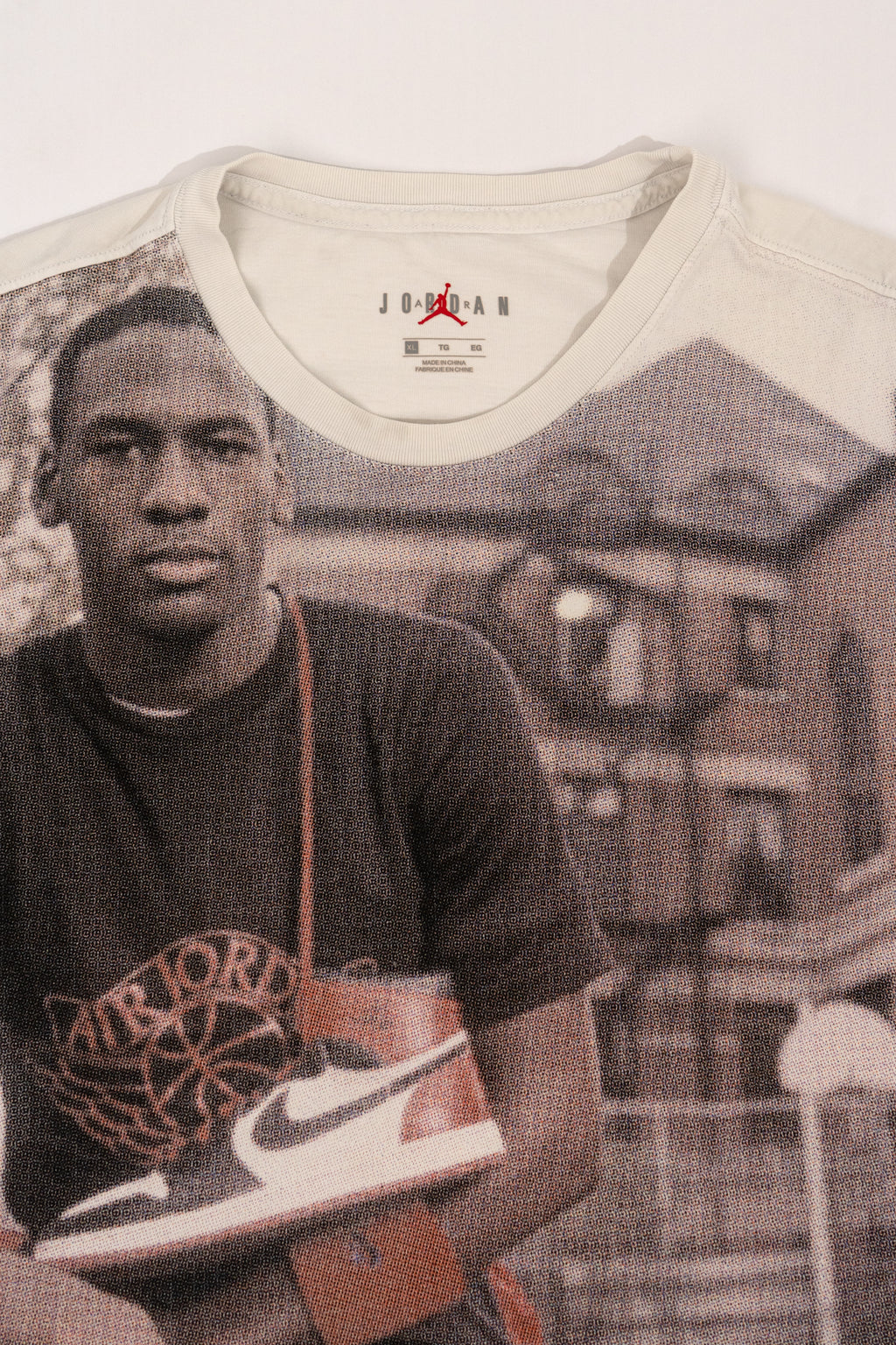 RARE retro 1 NIKE AIR JORDAN ROOKIE PLAYGROUND JUMPMAN T SHIRT