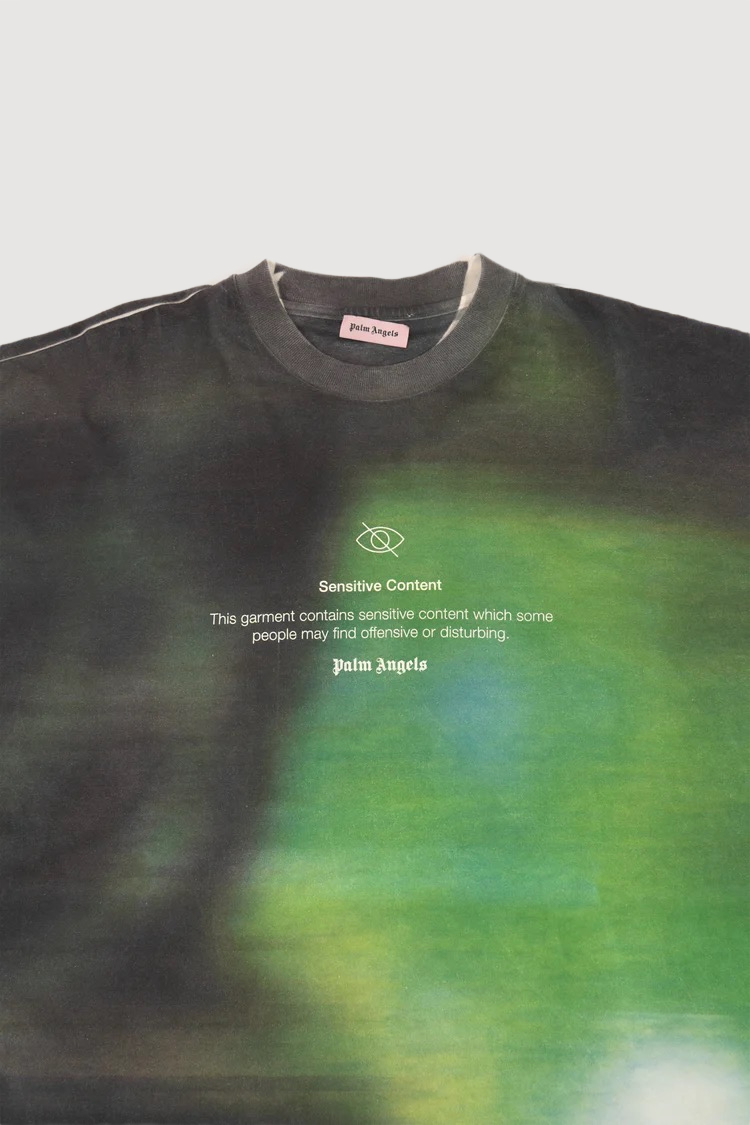 PALM ANGELS OVERSIZED TIE DYE TSHIRT