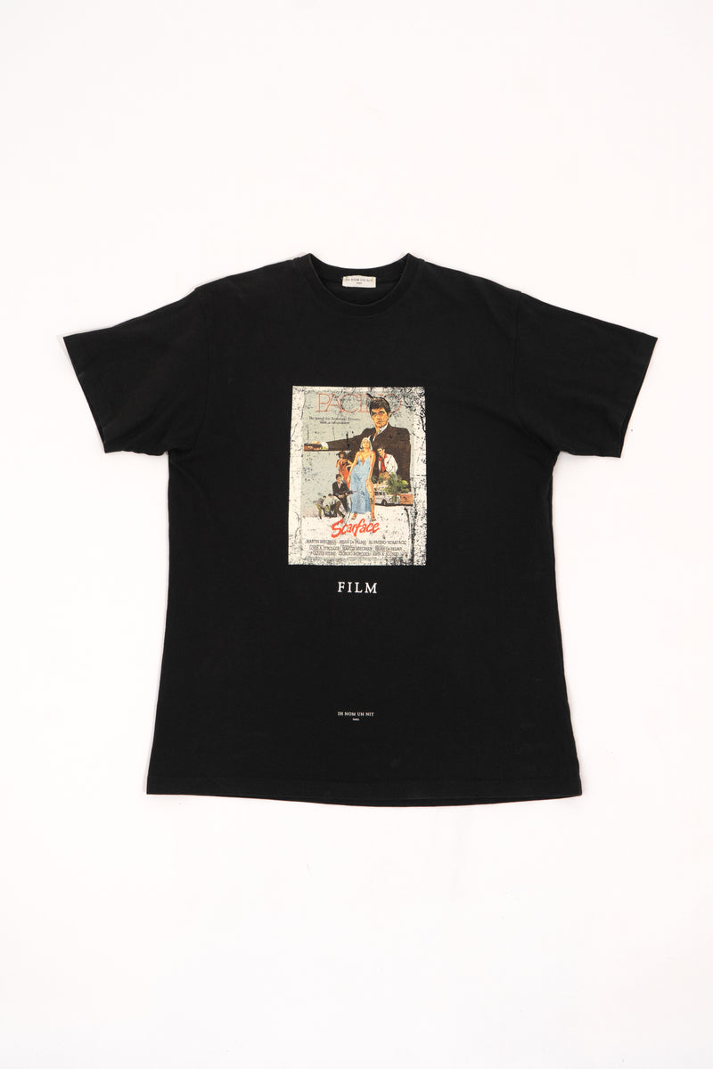 Ih Nom Uh Nit Al Pacino Scarface Cotton Jersey T-shirt In Black
