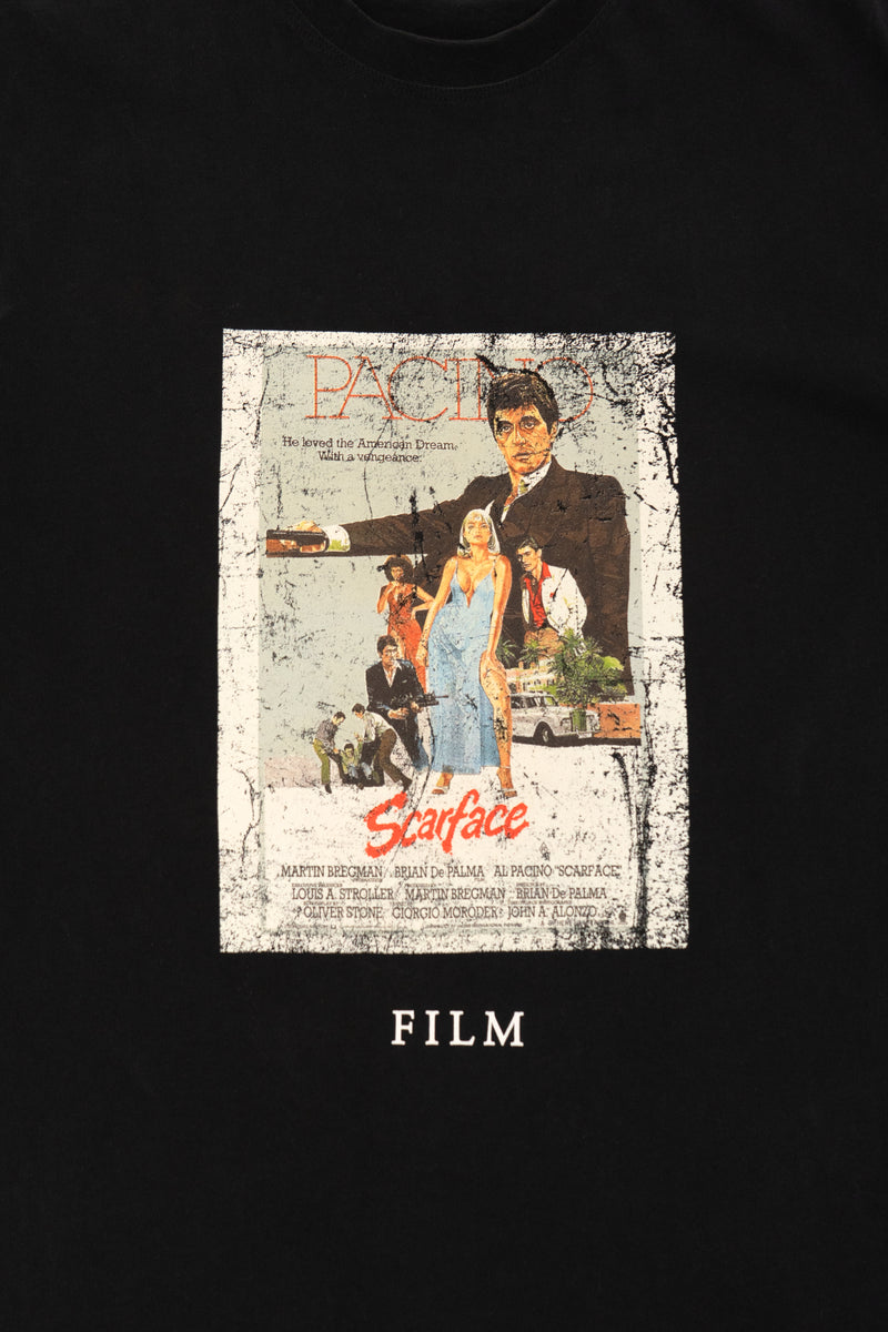 Ih Nom Uh Nit Al Pacino Scarface Cotton Jersey T-shirt In Black
