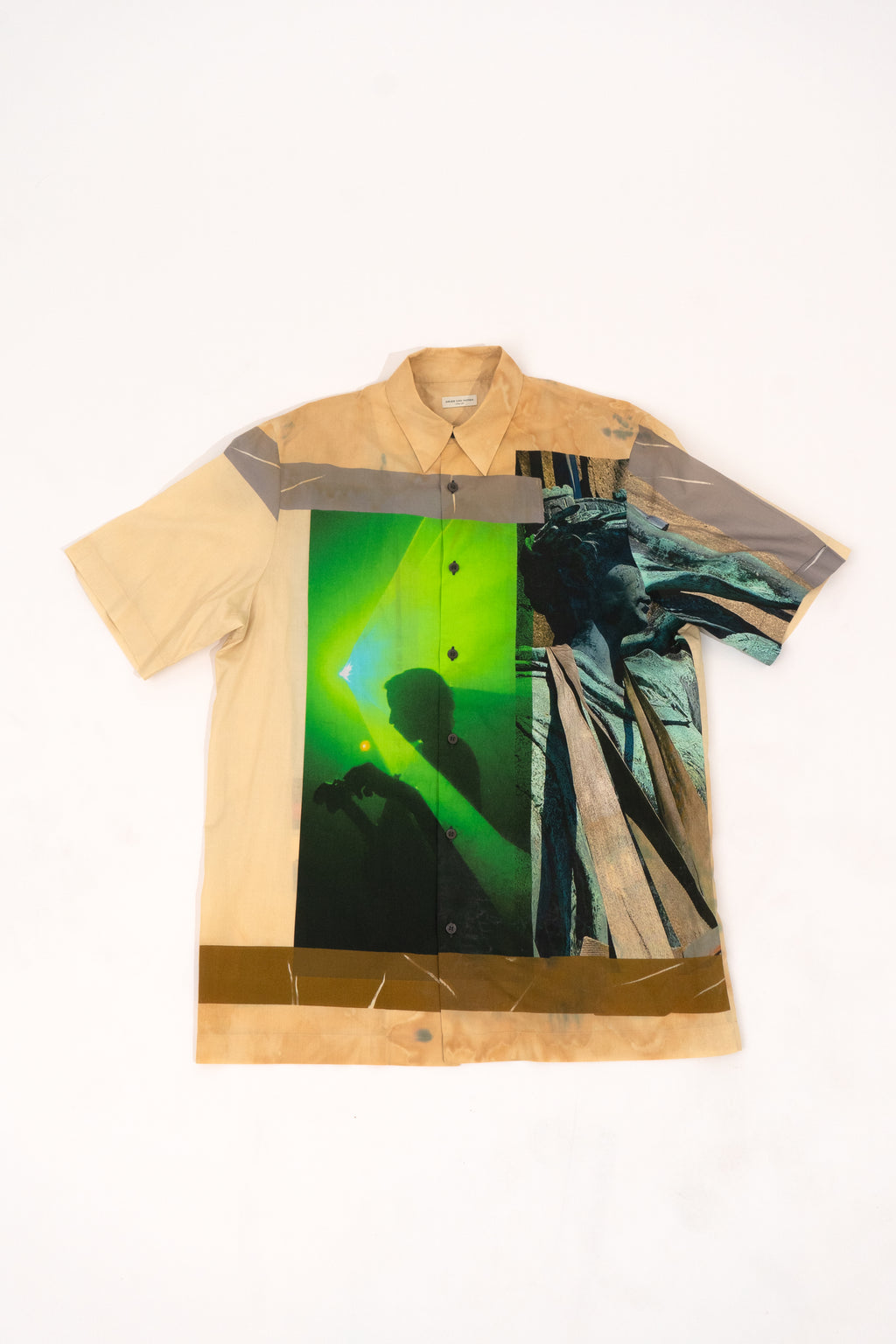 Dries Van Noten Clasen Shirt Beige