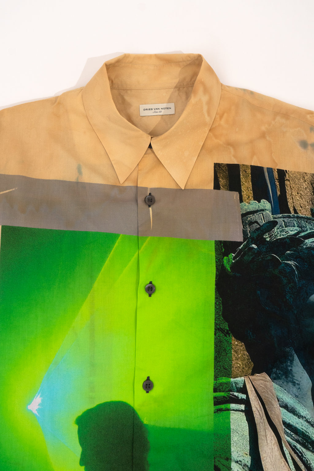 Dries Van Noten Clasen Shirt Beige