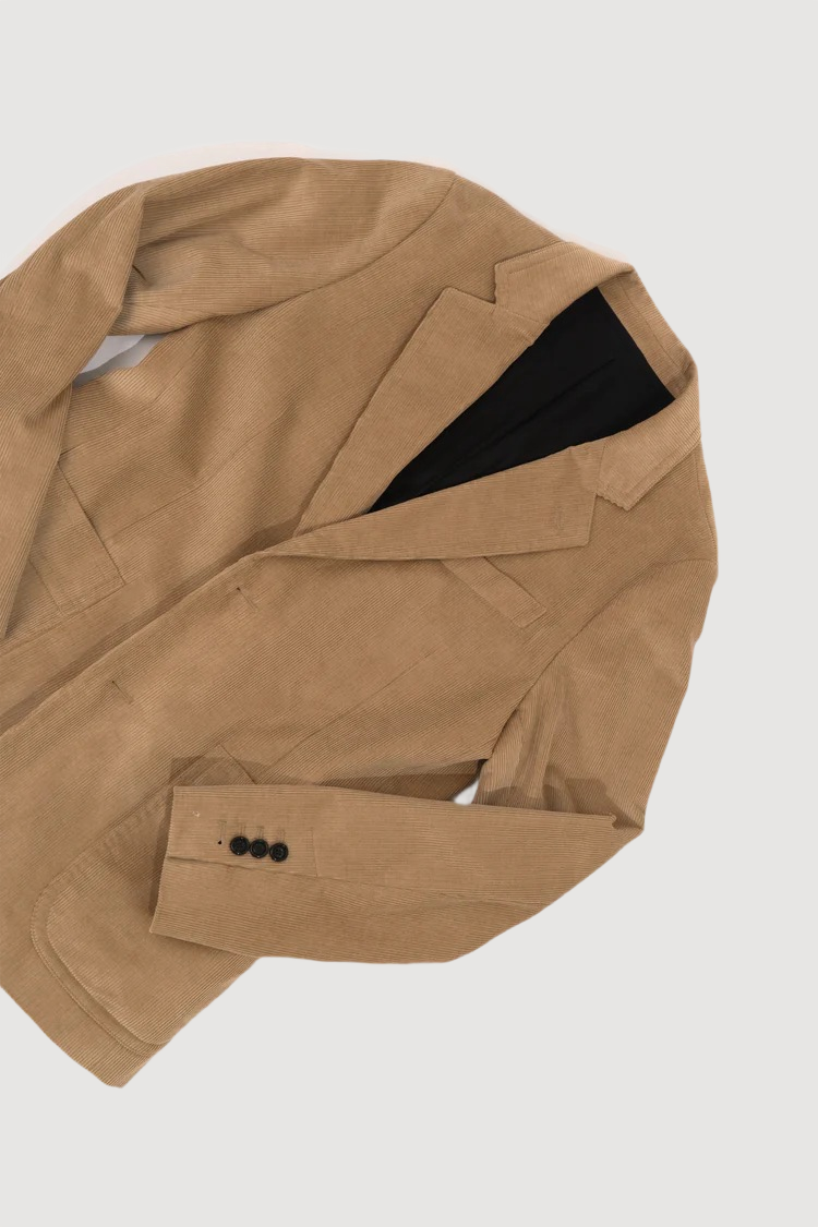 Corduroy Blazer Beige