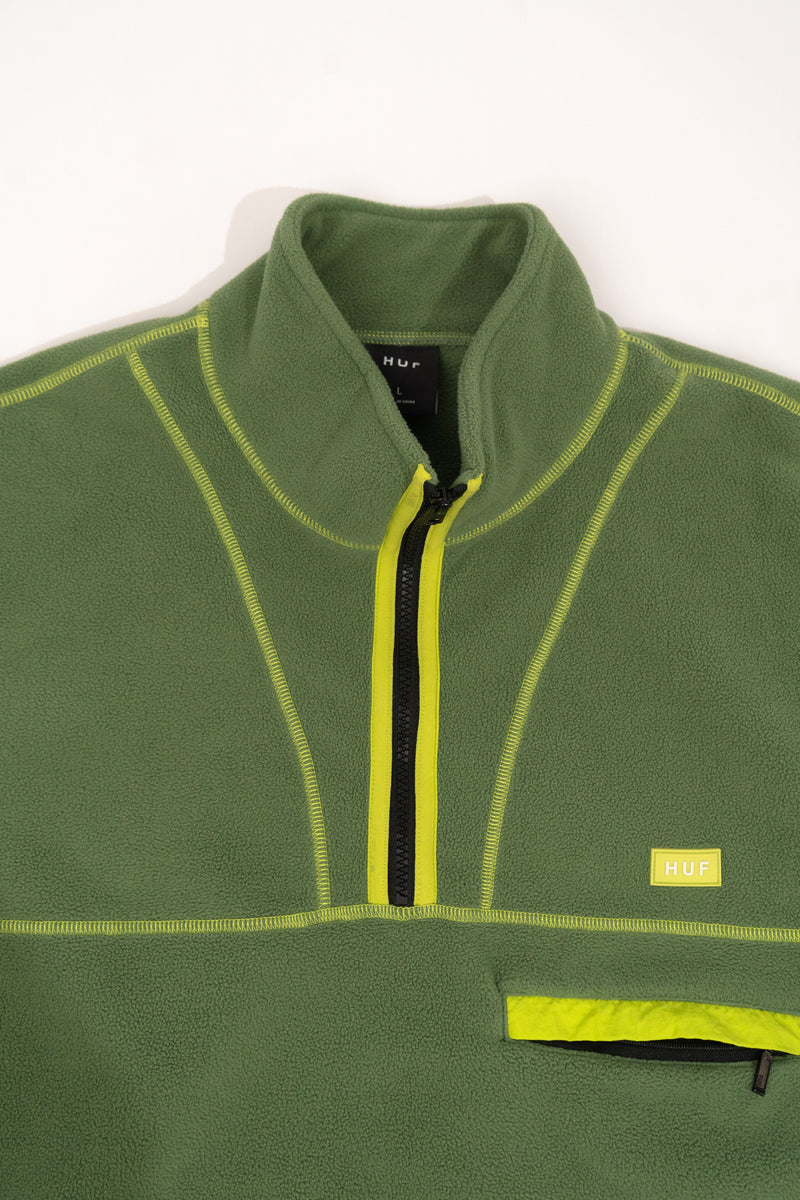 HUF ELYSIAN QUARTER-ZIP FLEECE