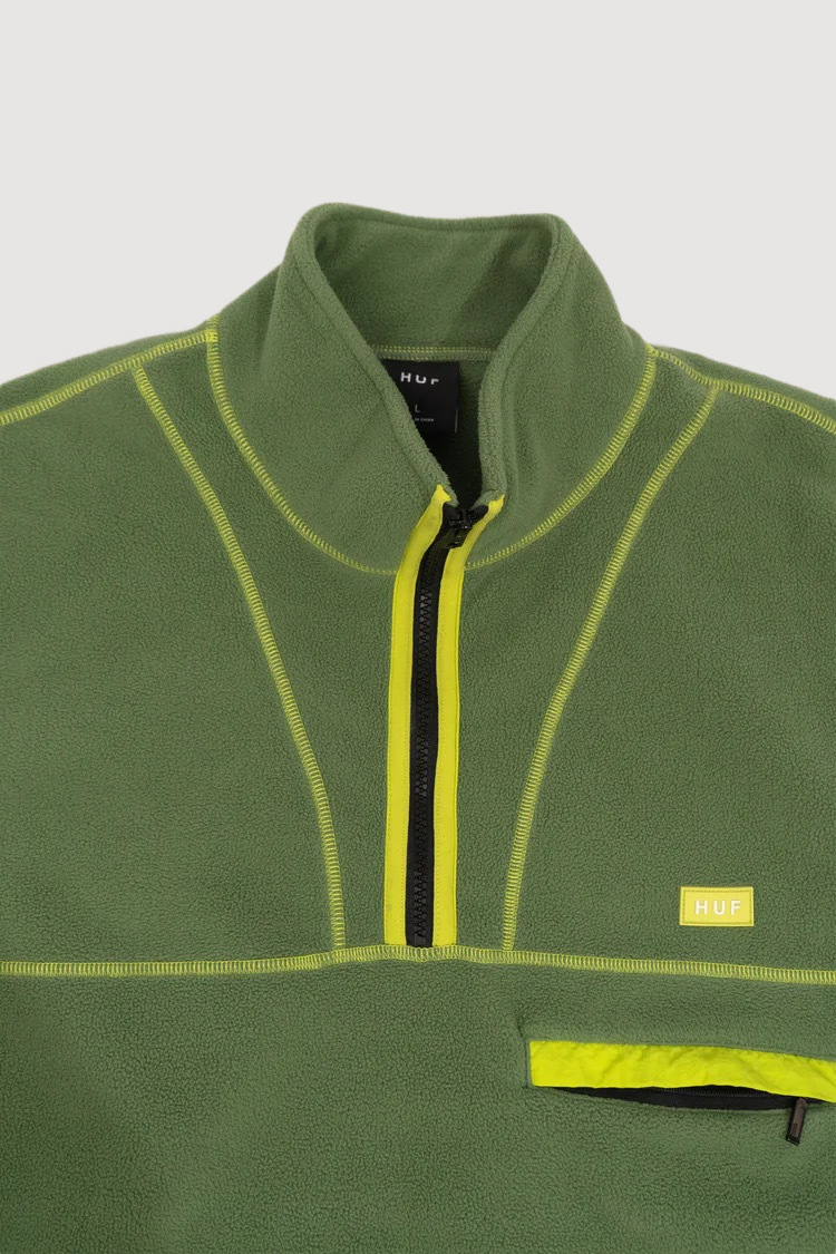 HUF ELYSIAN QUARTER-ZIP FLEECE