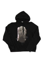 Ih Nom Uh Nit Graphic-print Cotton Hoodie In Black