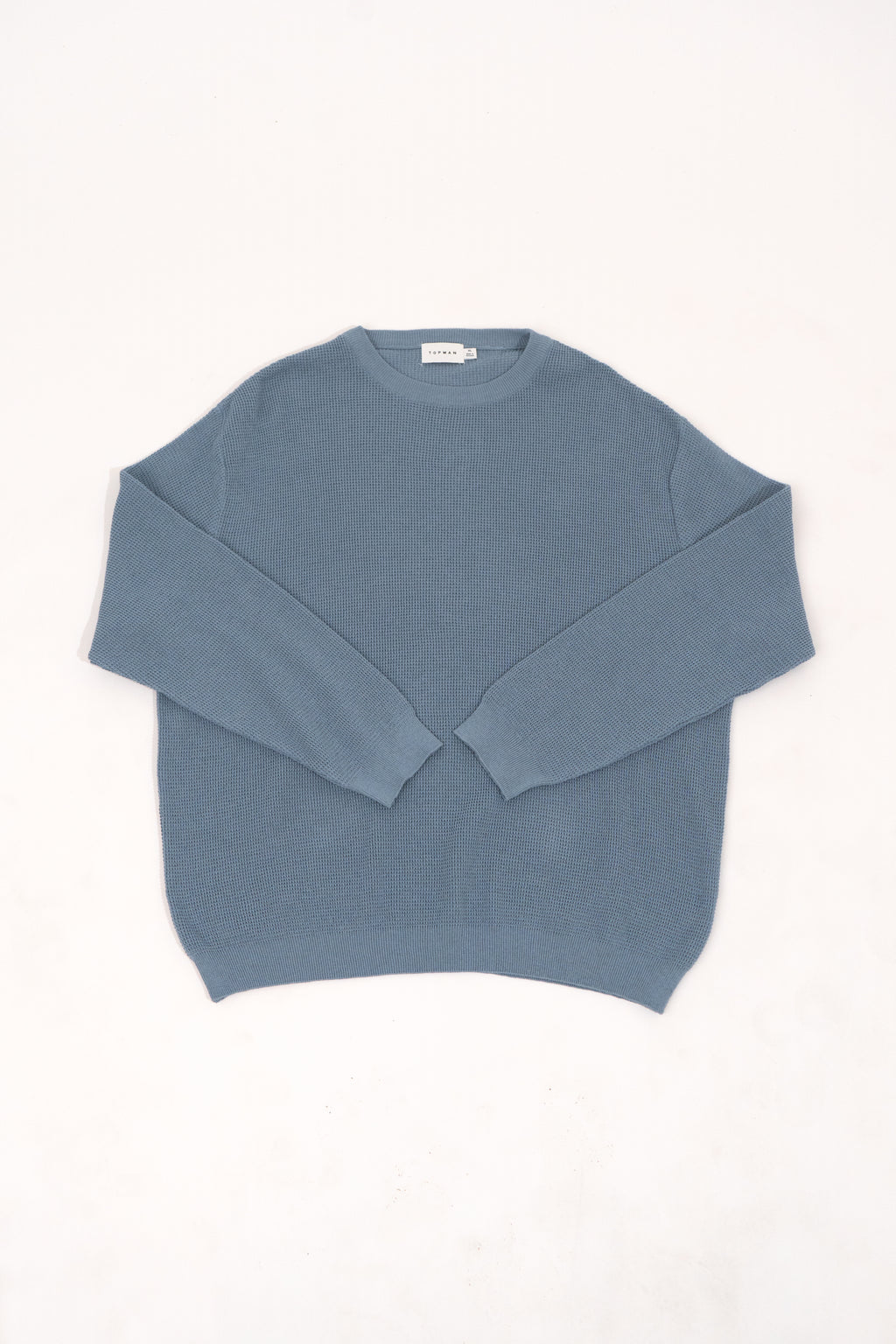 Knitted crewneck sweater