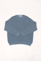 Knitted crewneck sweater