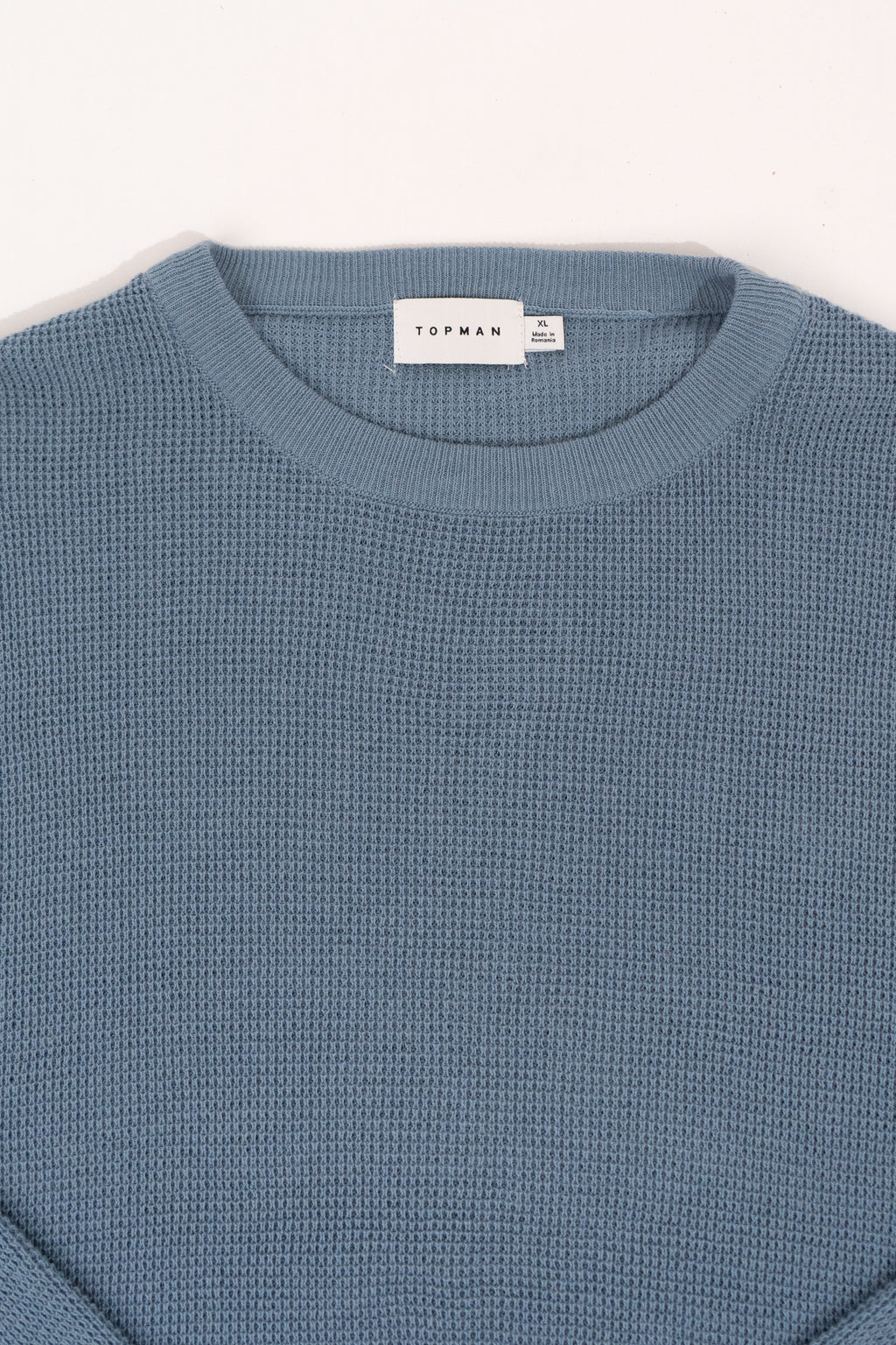 Knitted crewneck sweater