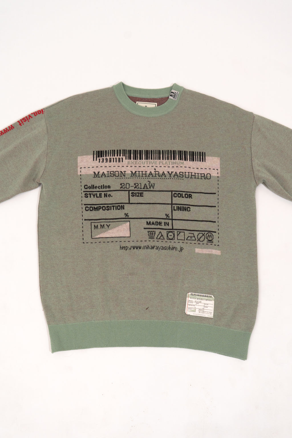 YASUHIRO 20-21AW Green Knit for Key-sama