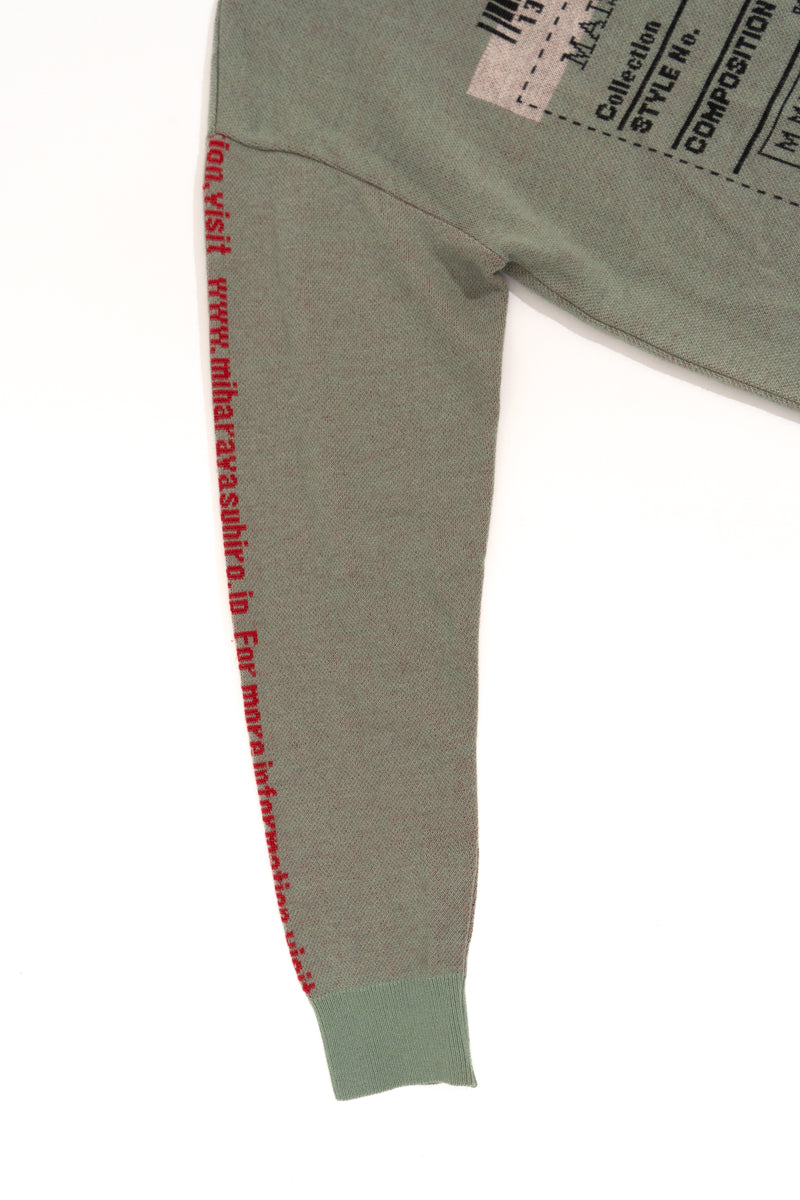 YASUHIRO 20-21AW Green Knit for Key-sama