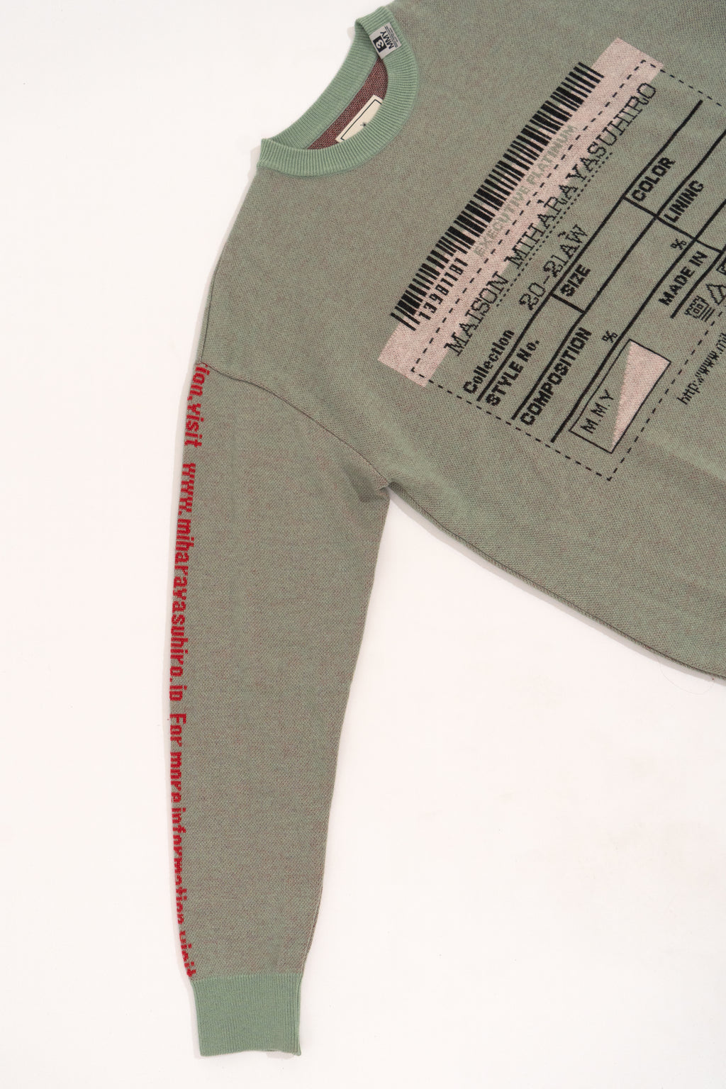 YASUHIRO 20-21AW Green Knit for Key-sama