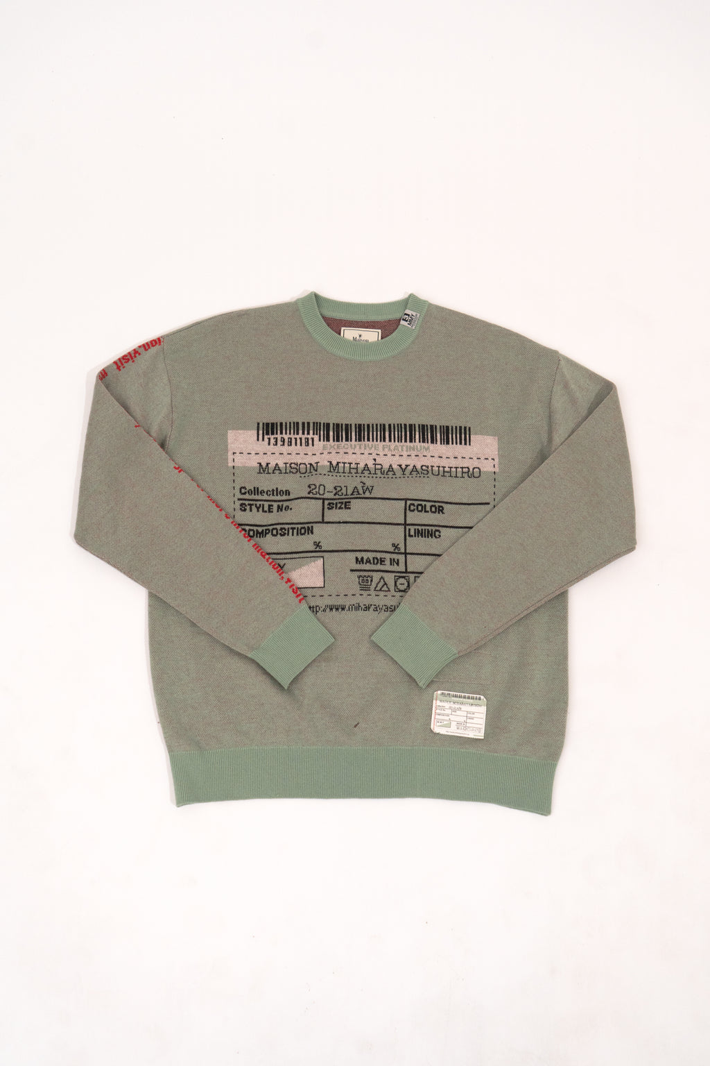 YASUHIRO 20-21AW Green Knit for Key-sama