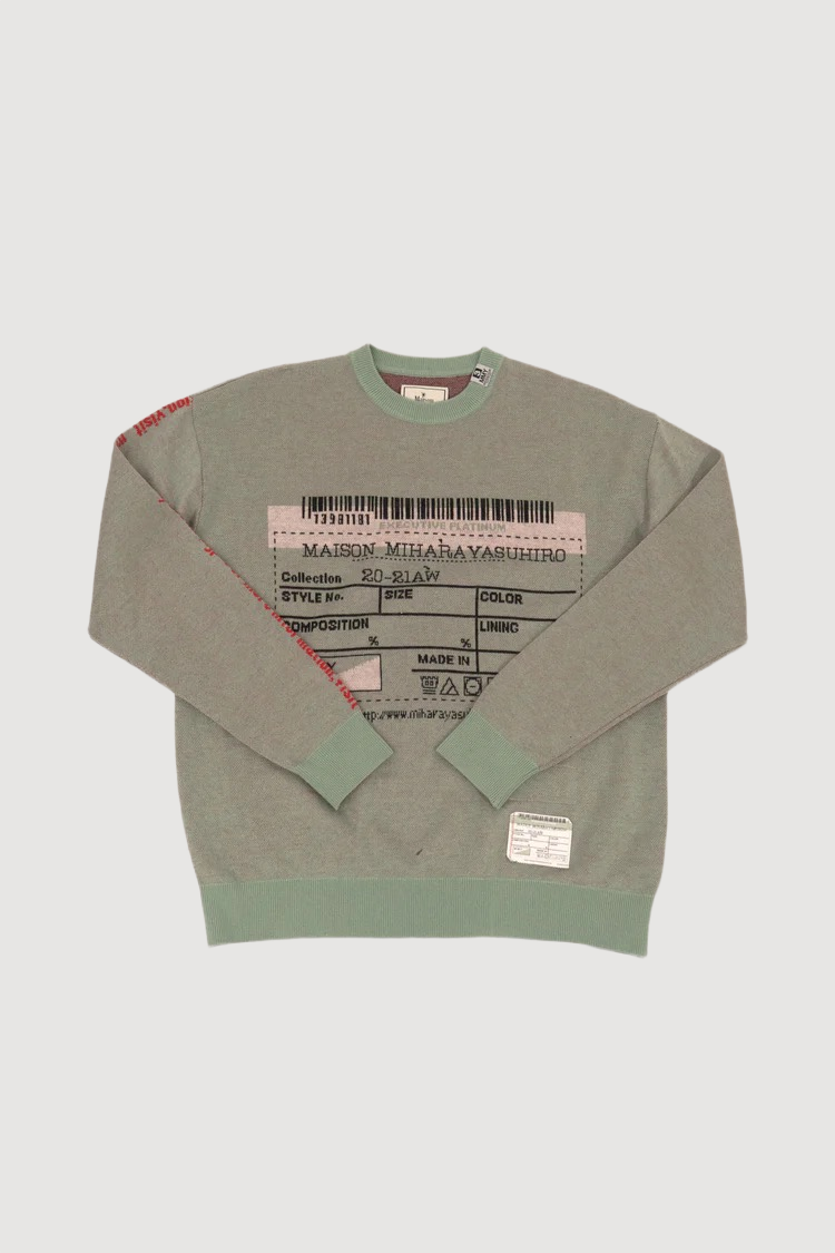 YASUHIRO 20-21AW Green Knit for Key-sama