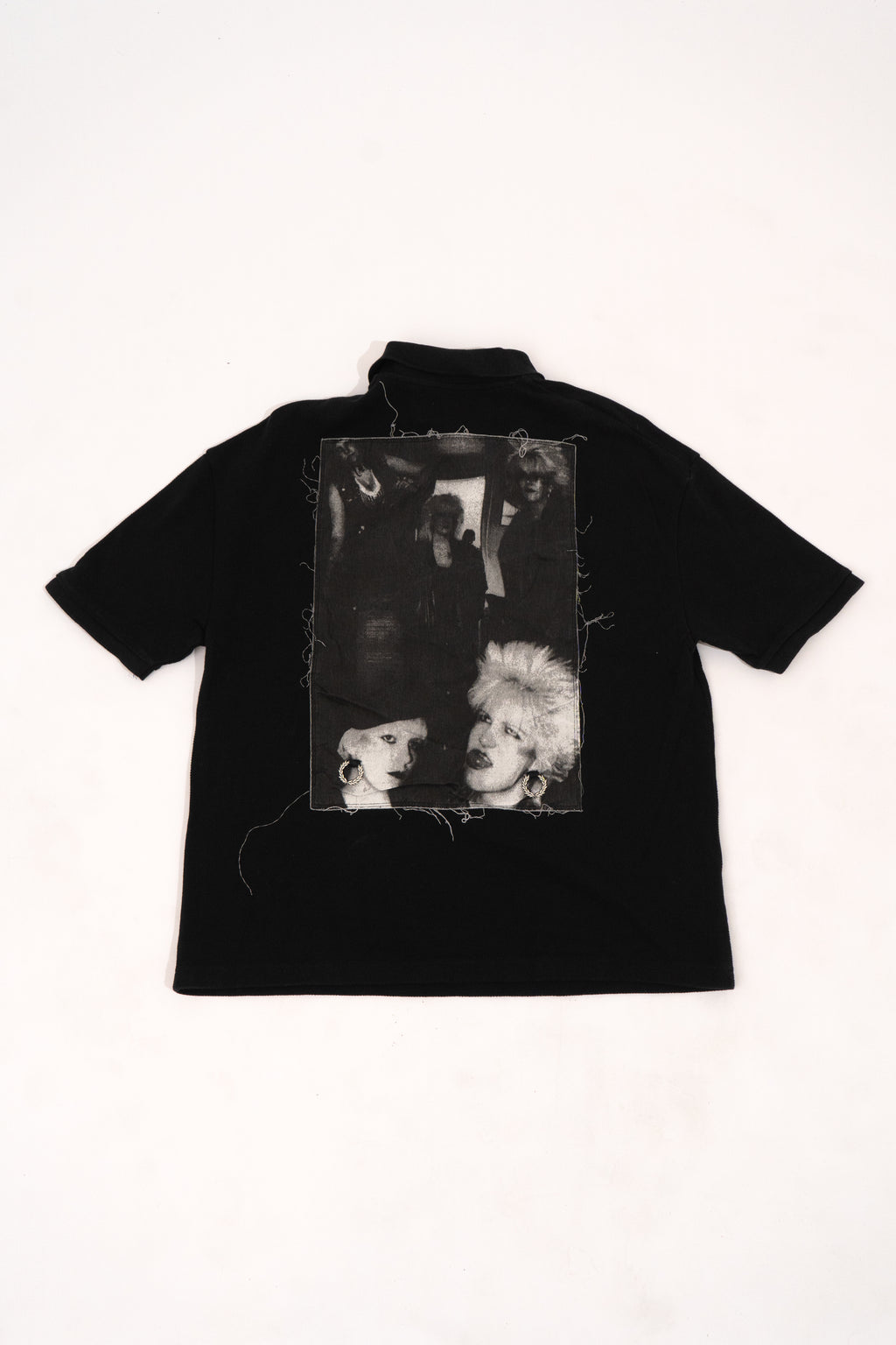 Fred Perry x Raf Simons Black Polo