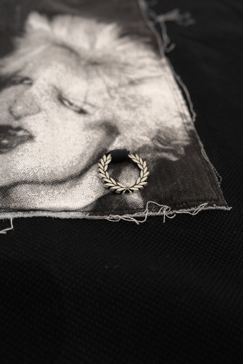 Fred Perry x Raf Simons Black Polo