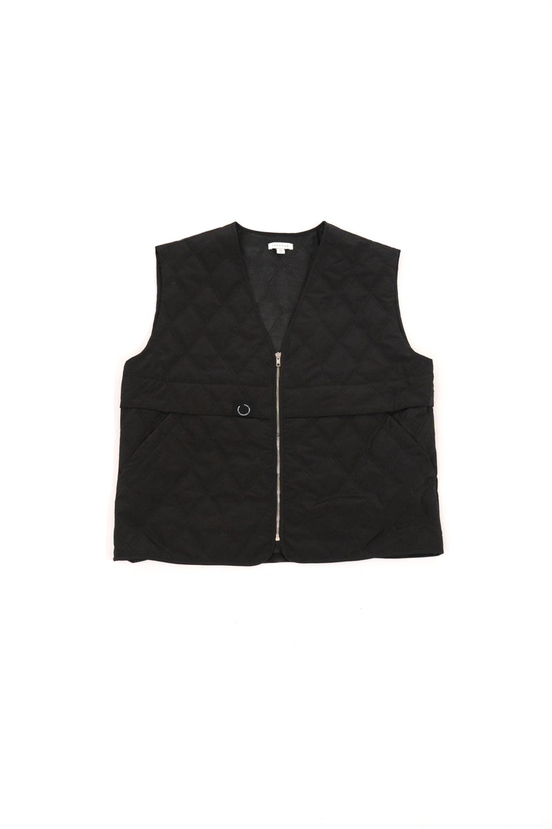 Sleeveless Quilted Jacket