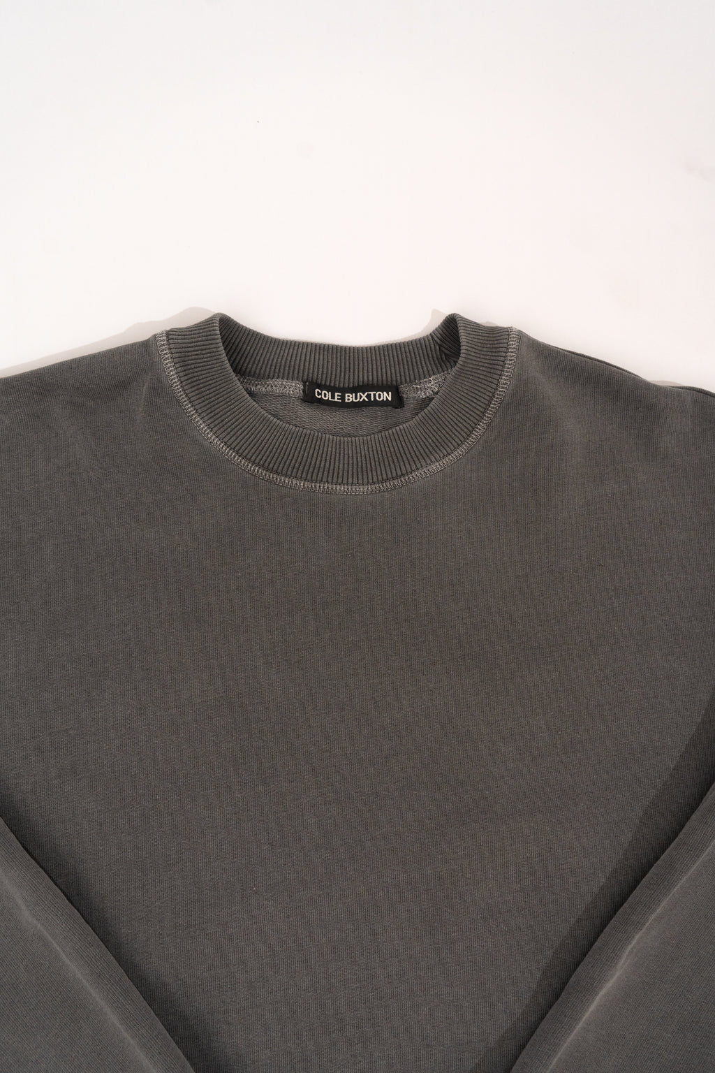 Cole Buxton Men's Grey Jumper