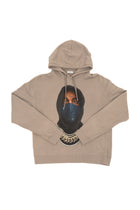 Ih Nom Uh Nit Graphic-print Cotton Hoodie In Grey