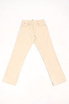 ISKO x Bianca Saunders Off-White Straight Leg Jeans