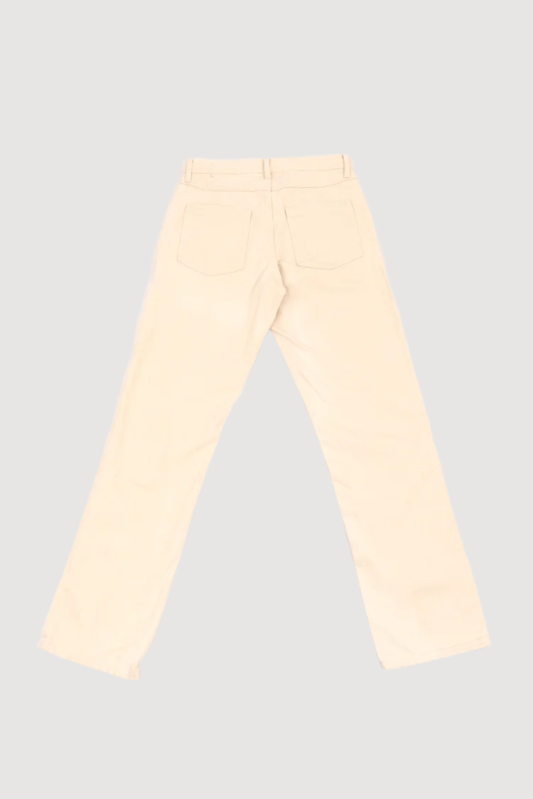 ISKO x Bianca Saunders Off-White Straight Leg Jeans