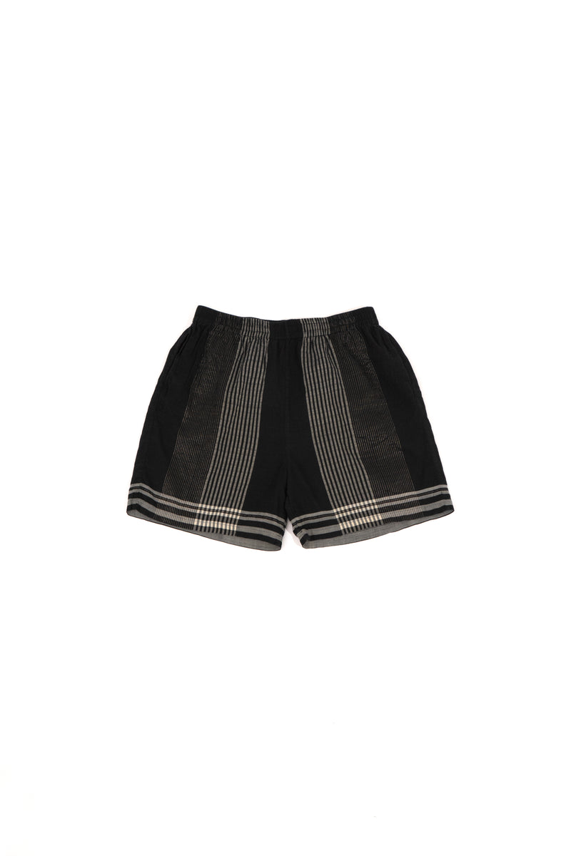 Harago Black Sarong Shorts