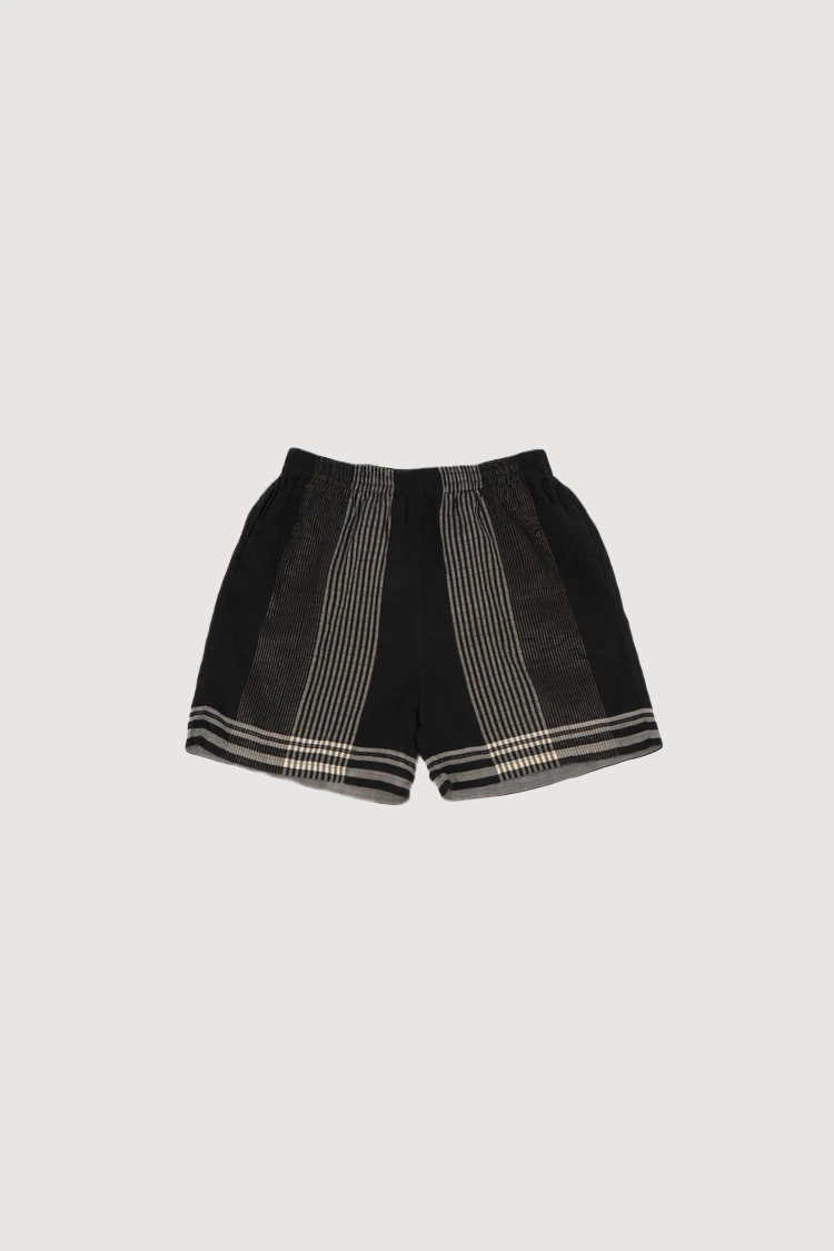 Harago Black Sarong Shorts