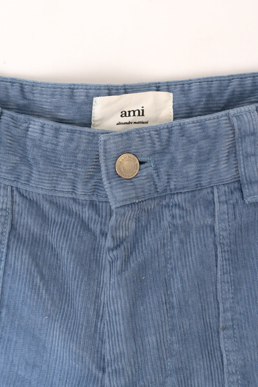 Ami Paris Corduroy Cropped Trouser