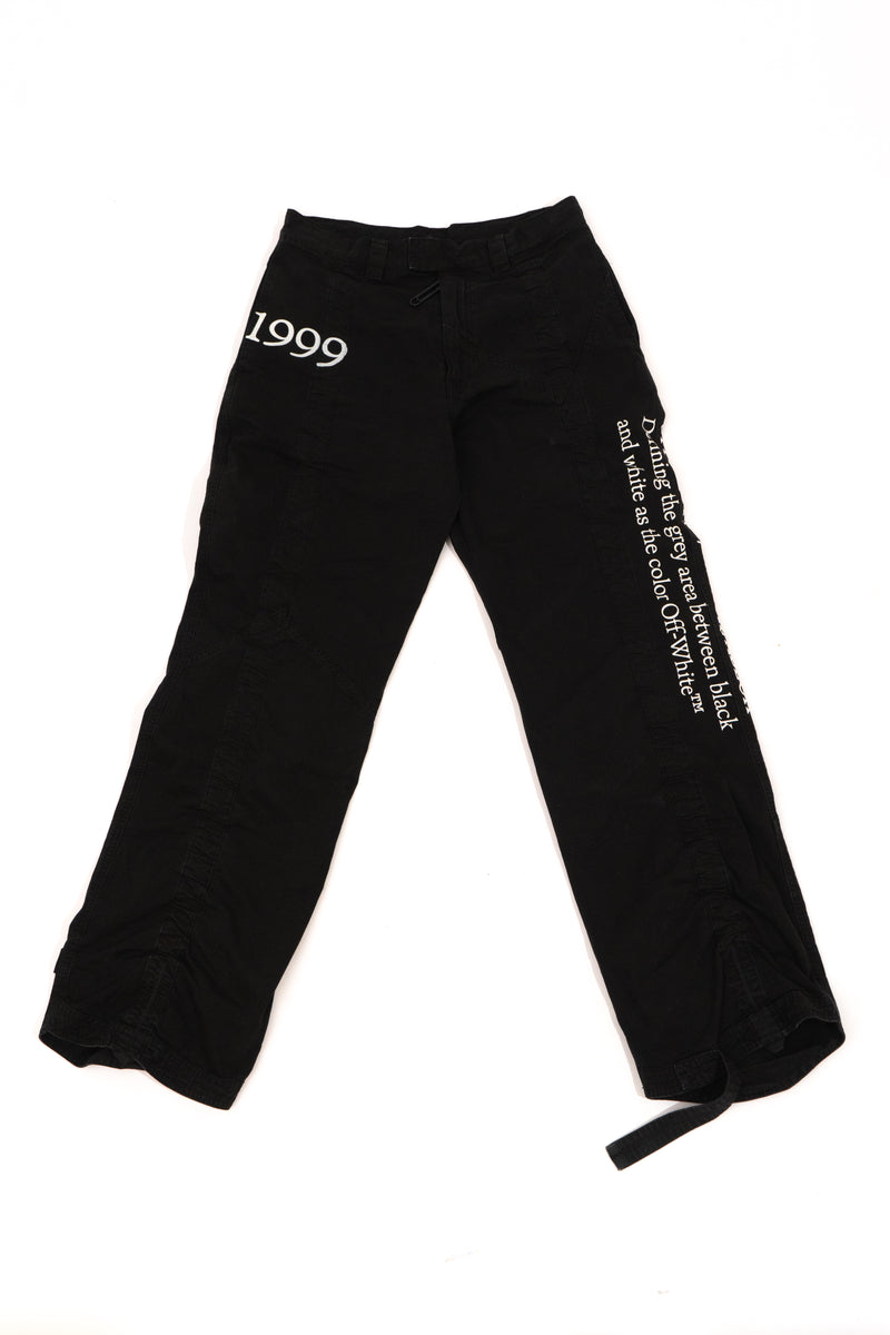 Off-White Black 1999 contour cargo