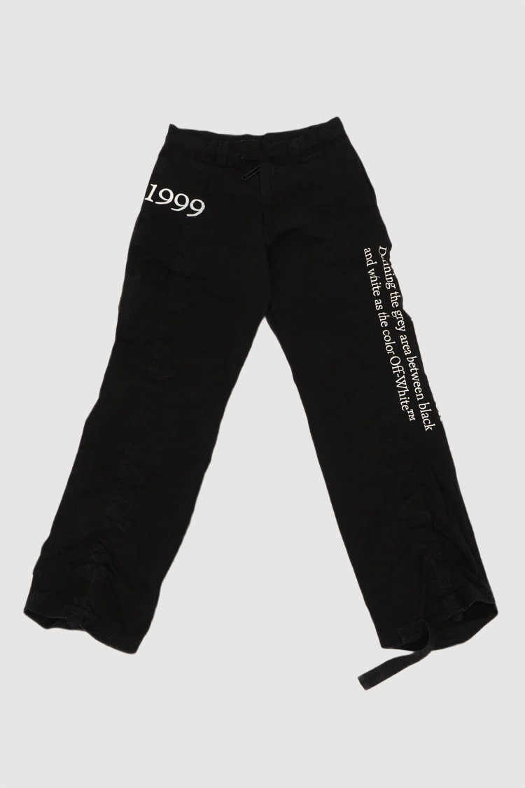 Off-White Black 1999 contour cargo