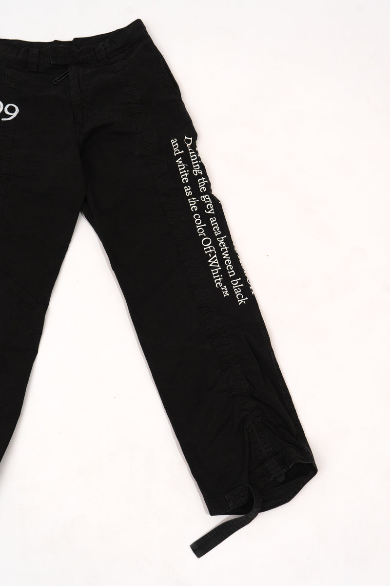 Off-White Black 1999 contour cargo