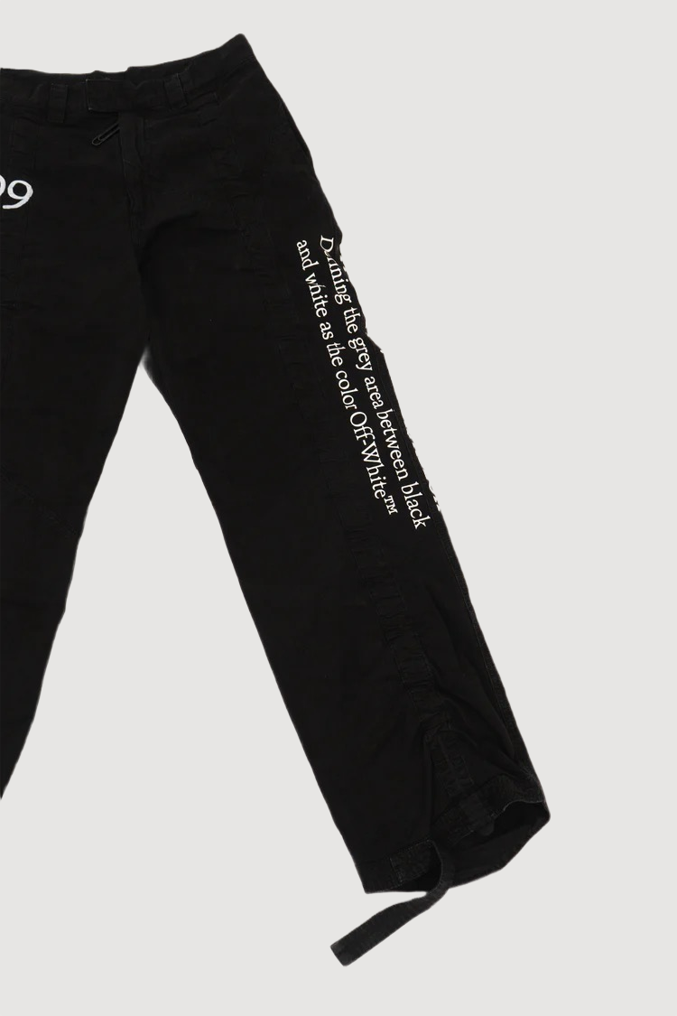 Off-White Black 1999 contour cargo