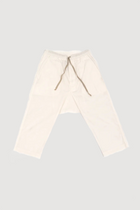 Rick Owens DRKSHDW Crop White Pants