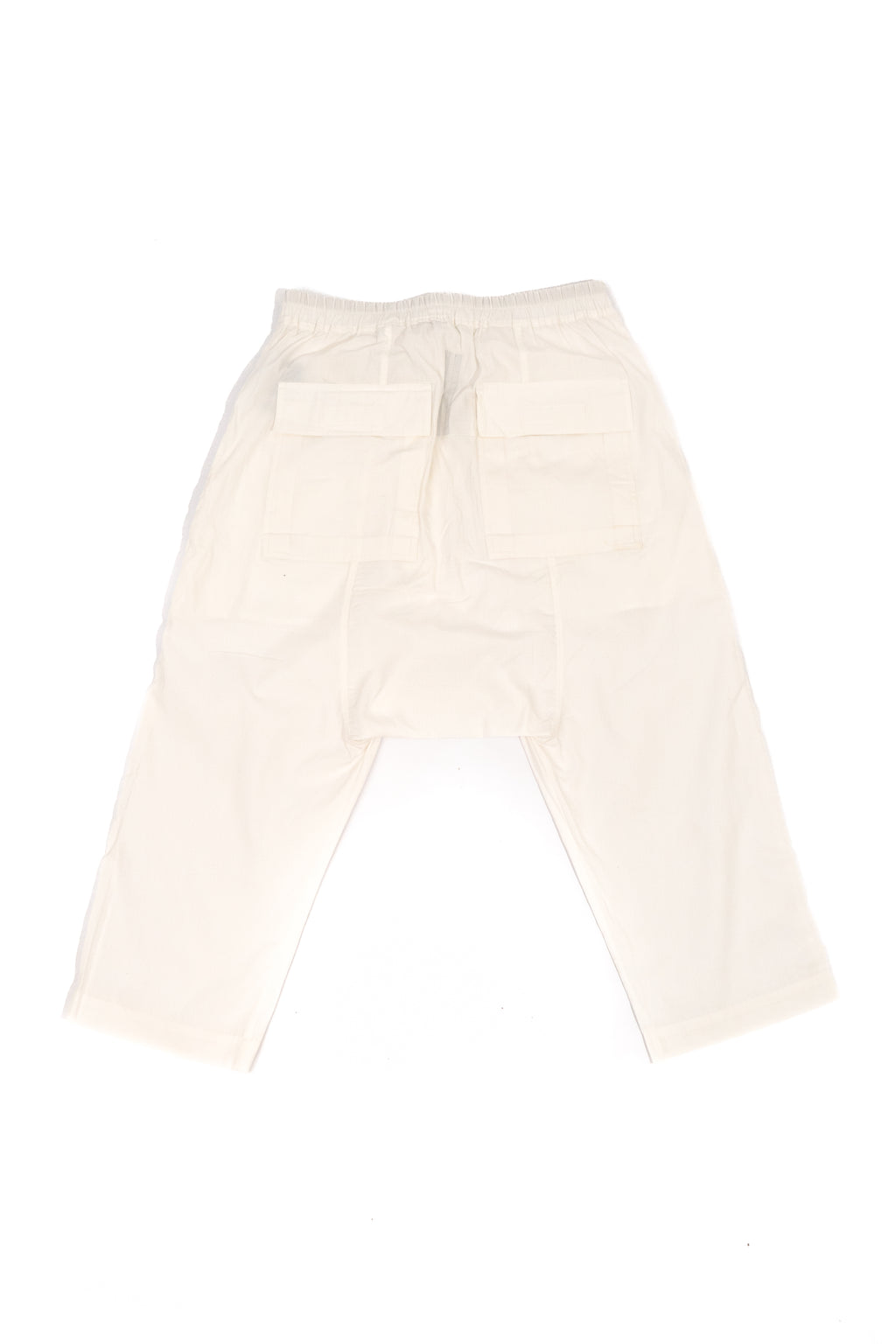 Rick Owens DRKSHDW Crop White Pants