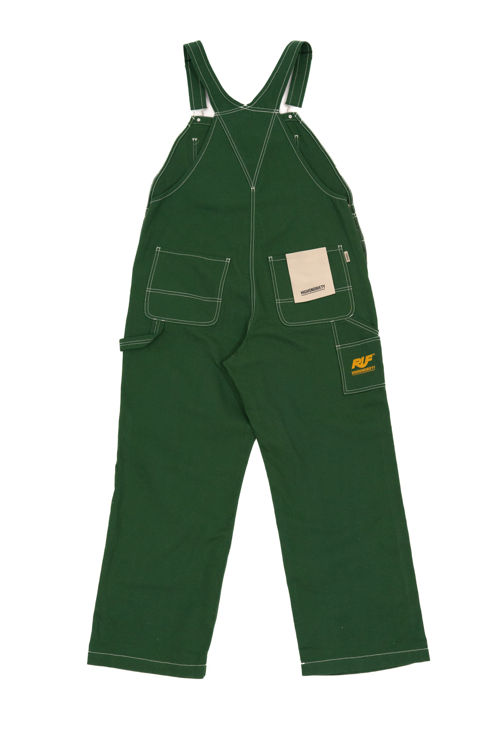RUF x Highsnobiety Cotton Overalls Green