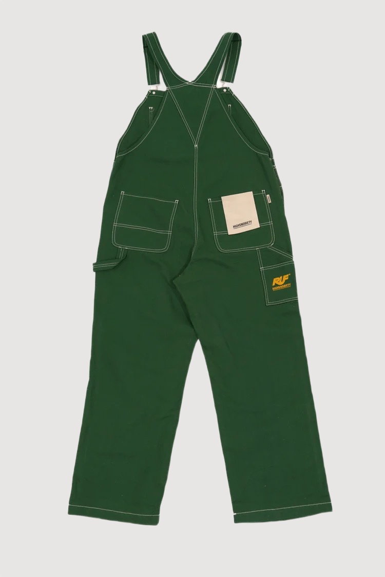 RUF x Highsnobiety Cotton Overalls Green