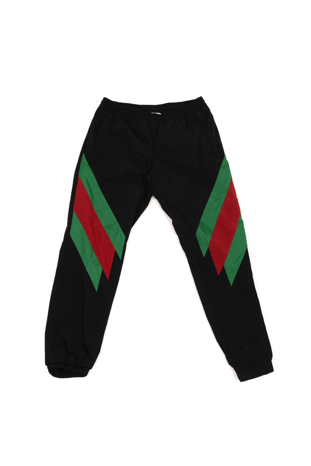 Gucci Tapered Striped Shell Trousers