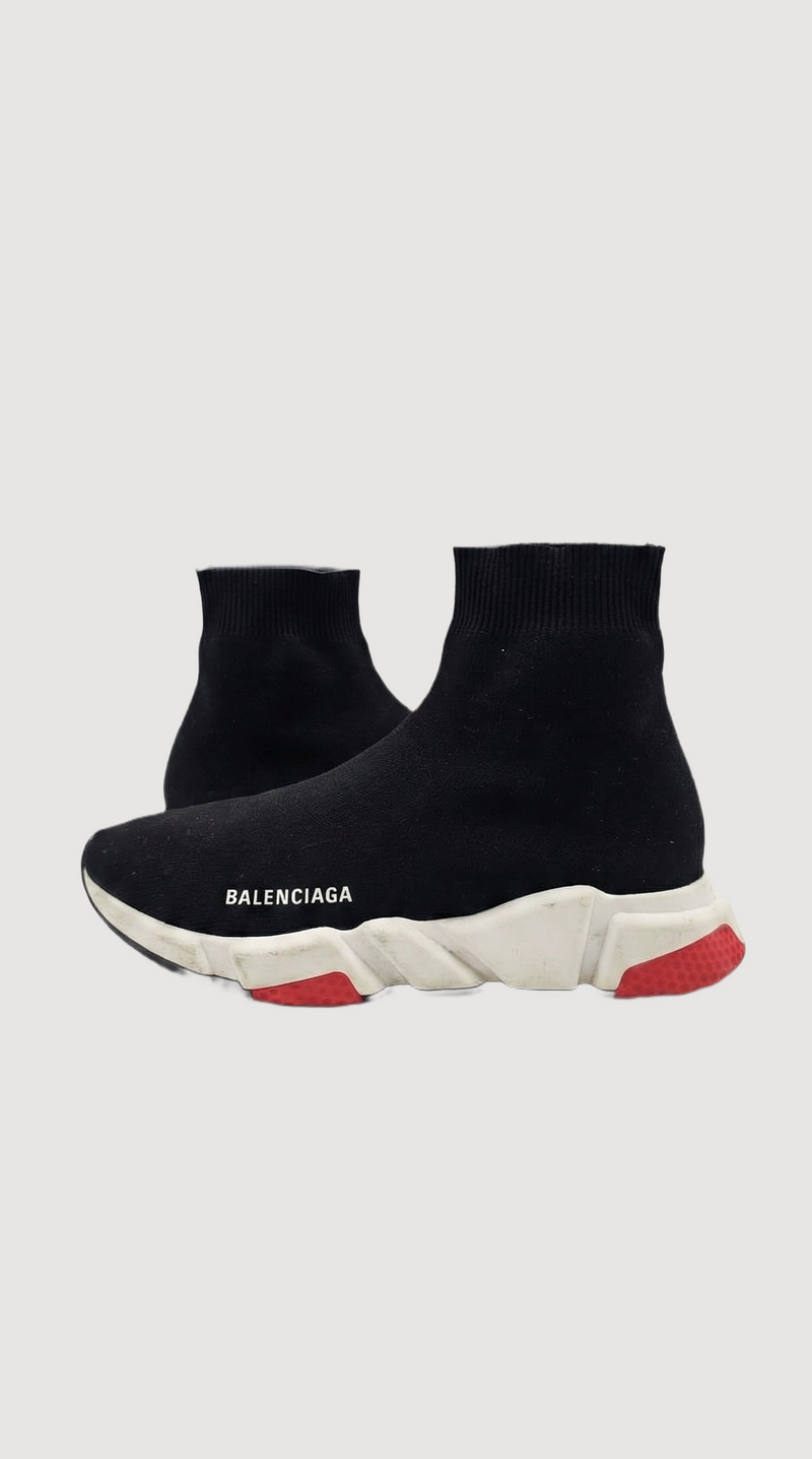 Balenciaga Speed Trainer Black/White/Red