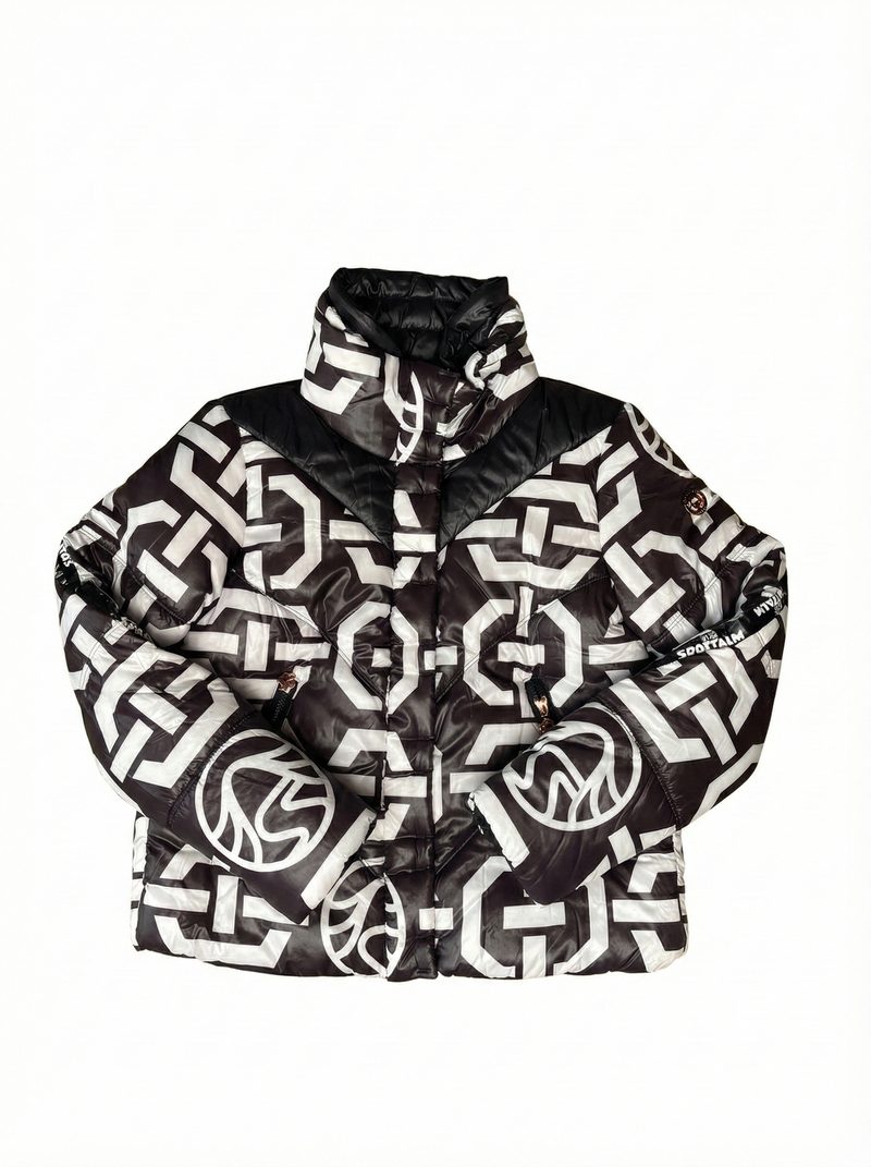 Sportalm Black & White puffer Jacket