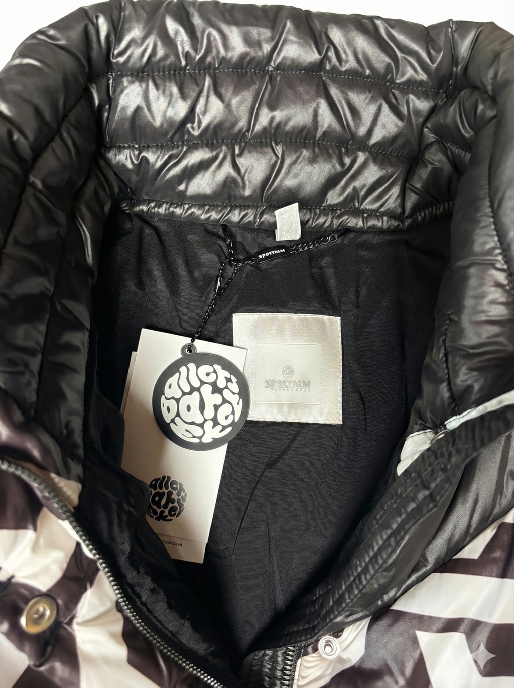 Sportalm Black & White puffer Jacket