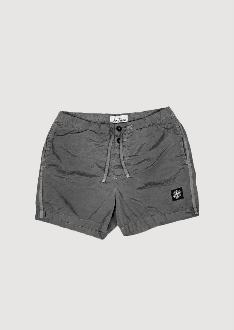 Stone Island Compass Logo Swim Short Dark Grey