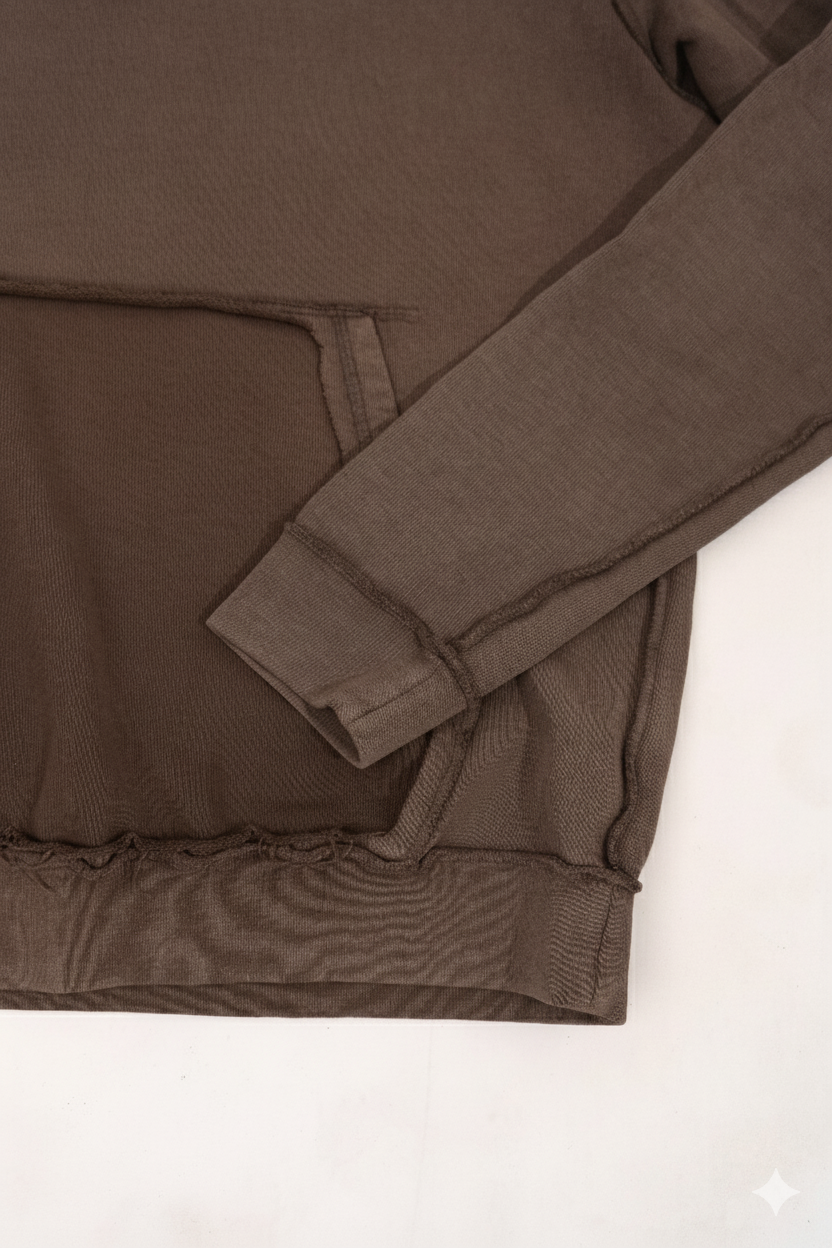 Maison Margiela Distressed Inside Out Hoodie