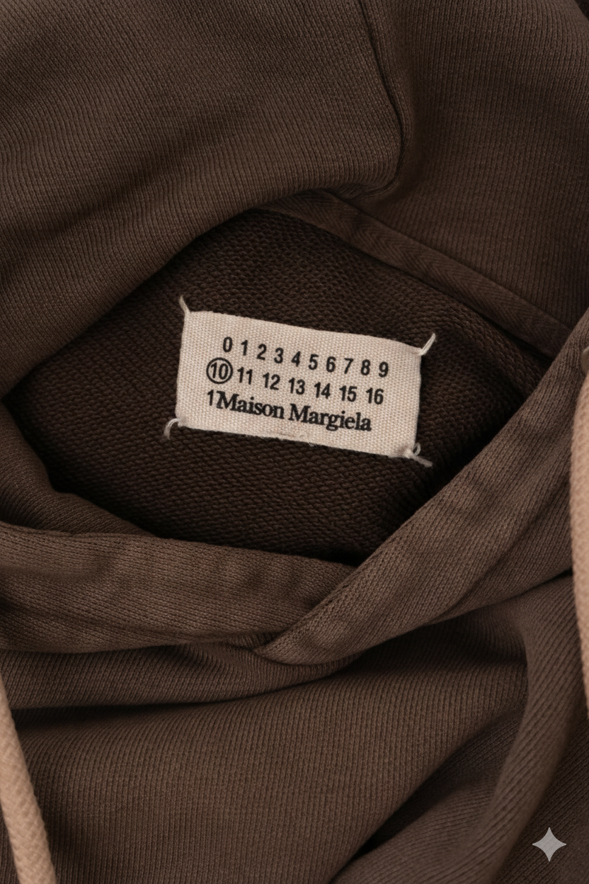 Maison Margiela Distressed Inside Out Hoodie