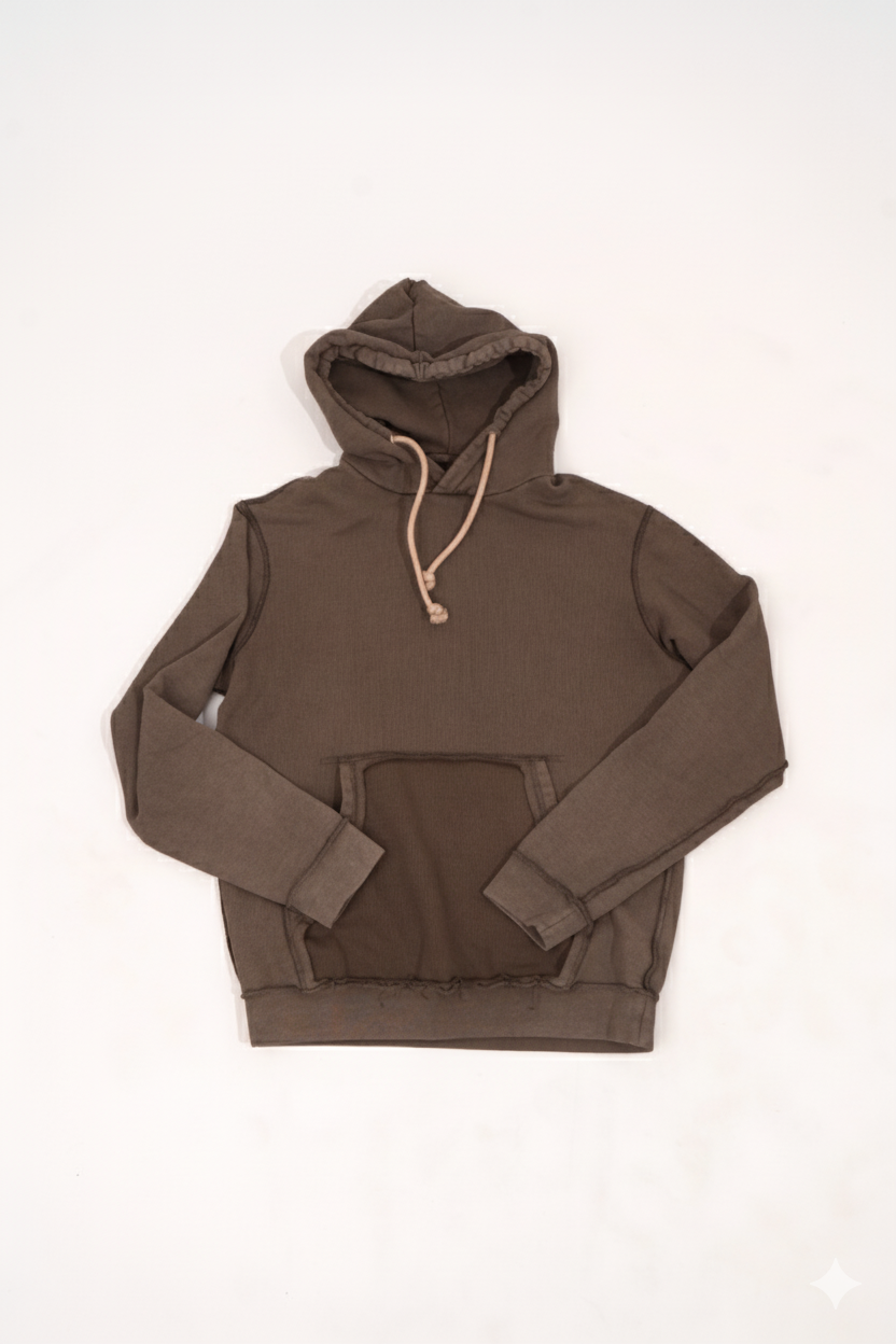 Maison Margiela Distressed Inside Out Hoodie