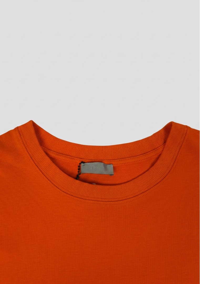 Dior CD Logo Tee Orange