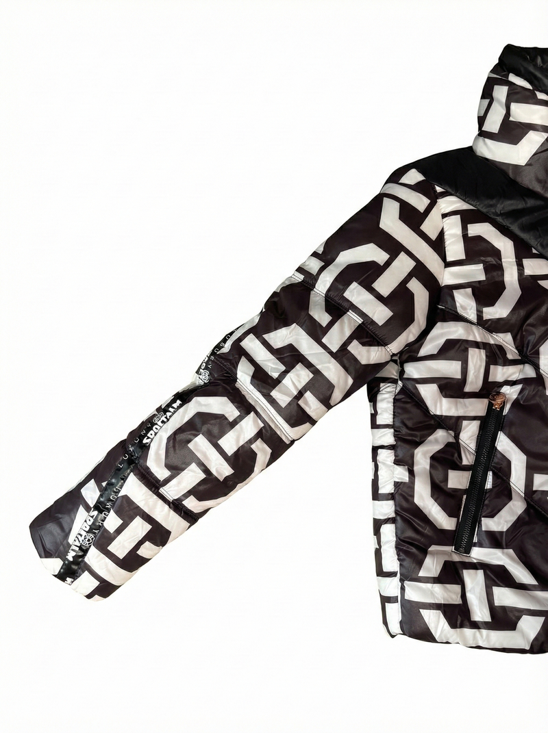 Sportalm Black & White puffer Jacket