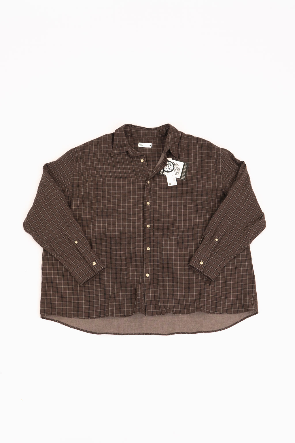 Checked Overshirt Zara