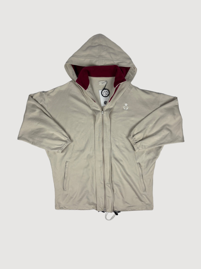Cotton blend Isla hooded jacket