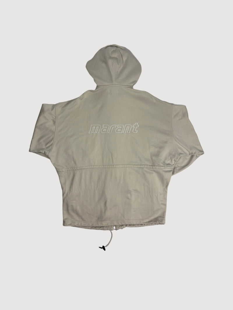 Cotton blend Isla hooded jacket