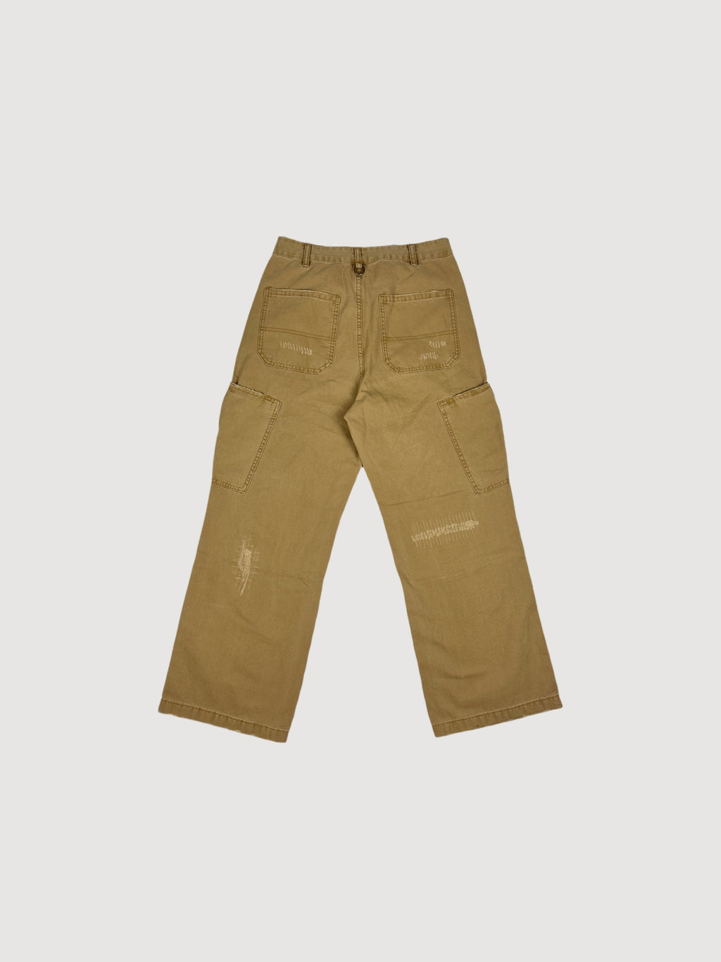 Beige Jeans Cargo